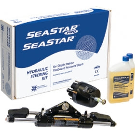 SeaStar HK6400A-3 Steering Kit System w/ 17 Helm Pivot Cylinder Hydraulic Oil HK6400A3