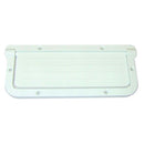 T-H Marine Large Rectangular Scupper - White [LRS-2-DP]