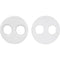 Sea-Dog 4" Gauge Power Socket Adapter Mounting Plate - White [426104-1]