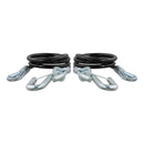 CURT 44-1/2" Safety Cables w/2 Snap Hooks - 5,000 lbs. - Vinyl Coated - 2 Pack [80151]