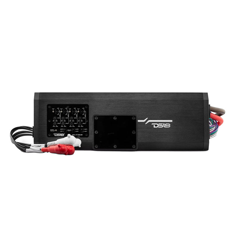 DS18 NXL 8-Channel Full-Range Class D Marine/Powersports Amplifier - 8 x 150W RMS, 4-Ohm [NXL-X1200.8D]