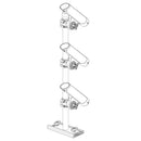 Scotty 333 Track Mounted Rod Tree - Rodmaster II Rod Holders [0333]