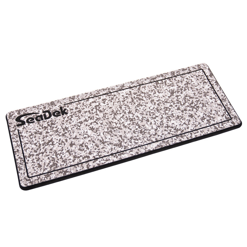 SeaDek 16 x 39" 20mm Dual Density Large Helm Pad w/SeaDek Logo - Brushed Texture - Snow Camo/Black (406.4mm x 990.6mm x 20mm) [37926-83699]