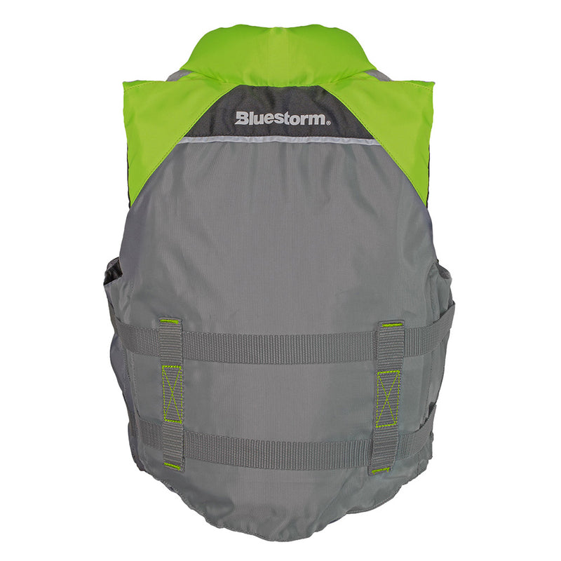 Bluestorm Classic Youth Fishing Life Jacket - Hi-Vis [BS-365-HVS-Y]