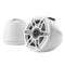 JL Audio M6 VeX Series 6.5" Enclosed Coaxial Speakers w/White Sports Grilles - M6-650VEX-Gw-S-GwGw [010-03260-00]