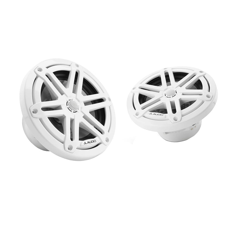 JL Audio M3 Series 6.5" Marine Coaxial Speakers w/Gloss White Sport Grilles - M3-650X-S-Gw [010-03063-00]