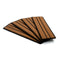 SeaDek Faux Teak 4-Piece Step Kit - Mocha/Black [23902-80093]