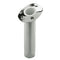 C.E. Smith Flush Mount Rod Holder - 15 Degree  9" Depth - Stainless Steel - Cast Gimbal - White Vinyl Liner [53671CA]