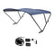 SureShade Battery Powered Bimini - Black Anodized Frame  Navy Fabric [2021133095]