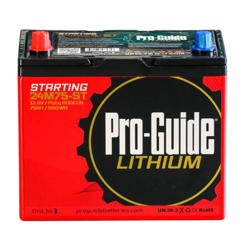 Pro-Guide Batteries 12V 75Ah 800CCA Starting Lithium Battery