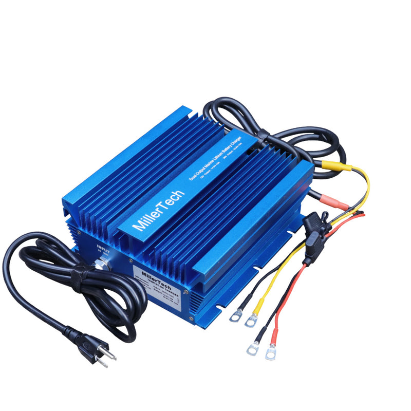 Millertech Dual Bank 12V/36V Onboard Lithium Battery Charger