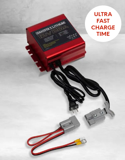 Dakota Lithium Ultra Fast 12V 20 AMP Waterproof Lithium Battery Charger