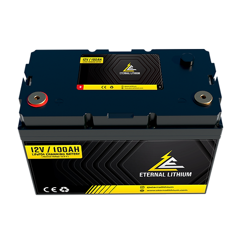 Eternal Lithium 12V 100Ah Dual Purpose 1200CCA Battery