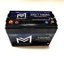 Monster Marine Lithium 24V 100AH  Deep Cycle Battery w/ Bluetooth