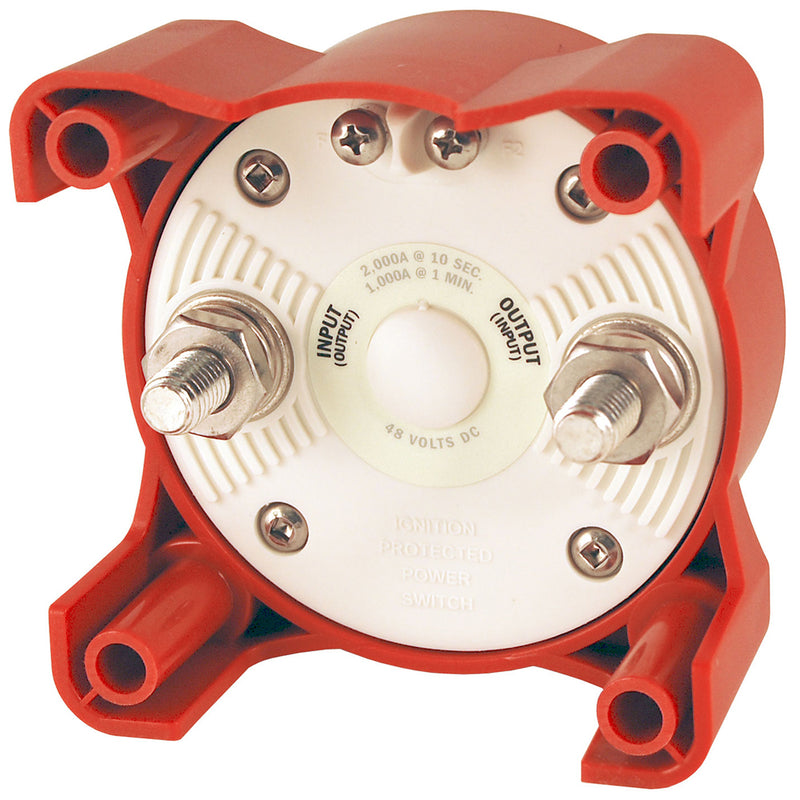 Blue Sea 9004e e-Series Battery Switch Single Circuit ON/OFF w/Alternator Field Disconnect [9004E] - Mealey Marine