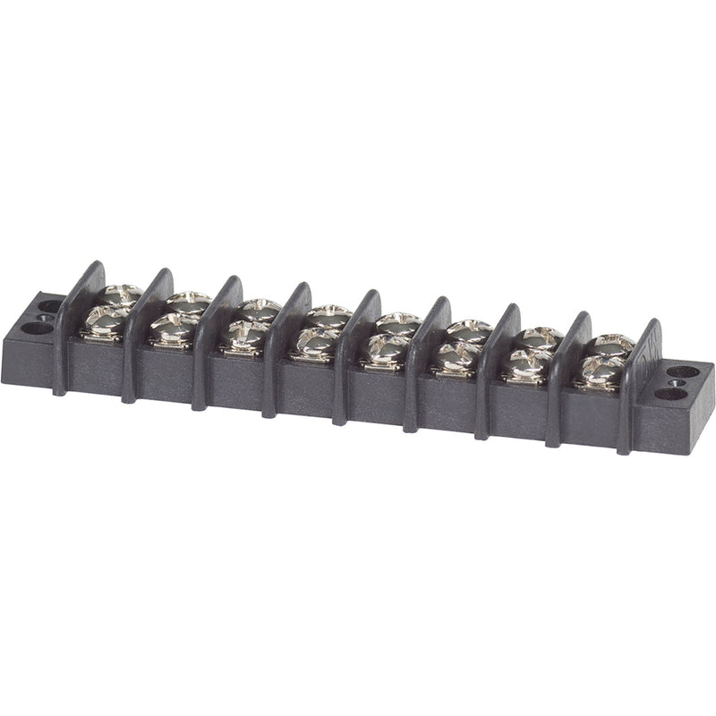 Blue Sea 2408 Terminal Block 20AMP - 8 Circuit [2408] - Mealey Marine