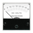 Blue Sea 8028 DC Analog Micro Voltmeter - 2" Face, 8-16 Volts DC [8028] - Mealey Marine