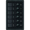 Blue Sea 8373 Water Resistant 6 Position - Black - Vertical Mount Panel [8373] - Mealey Marine