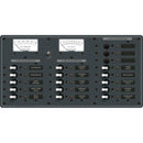 Blue Sea 8378 DC 18 Position Panel - White [8378] - Mealey Marine