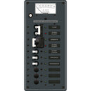 Blue Sea 8489 Breaker Panel - AC 2 Sources + 6 Positions - White [8489] - Mealey Marine