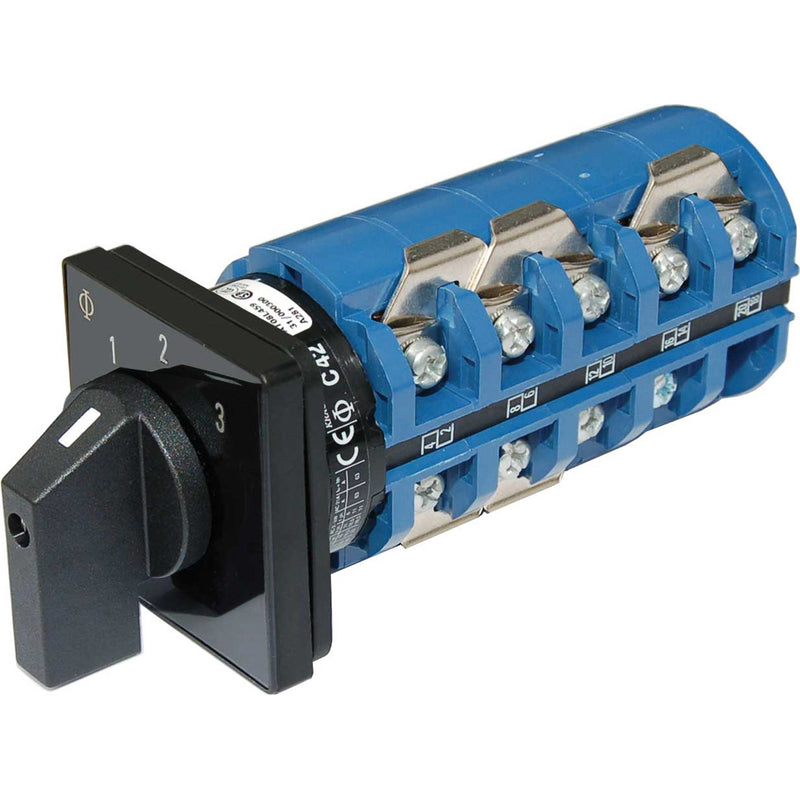 Blue Sea 9077 Switch, AC 240VAC 63A OFF +3 Positions [9077] - Mealey Marine