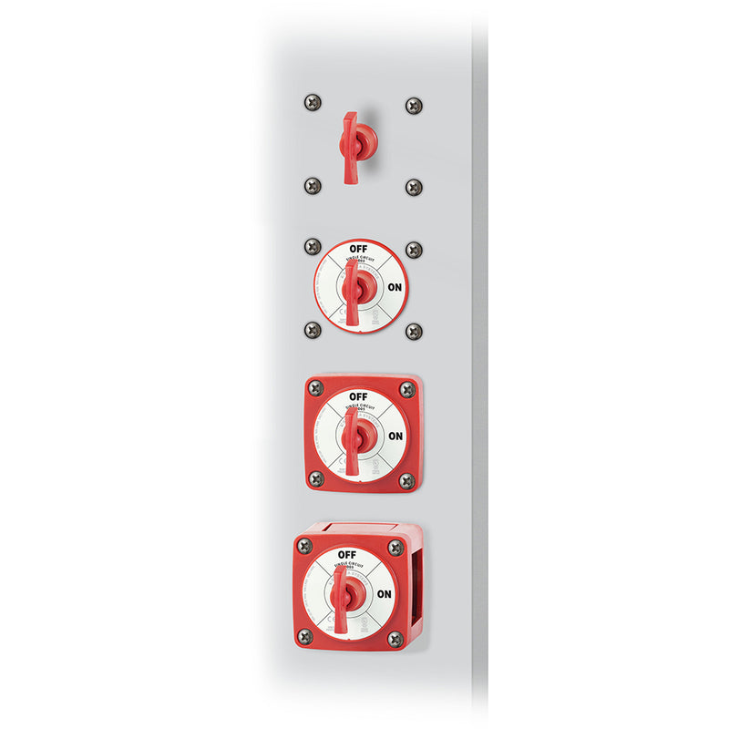 Blue Sea 6005 m-Series (Mini) Battery Switch Single Circuit ON/OFF [6005] - Mealey Marine