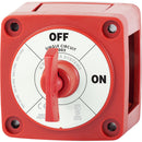 Blue Sea 6005 m-Series (Mini) Battery Switch Single Circuit ON/OFF [6005] - Mealey Marine