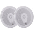 Poly-Planar 6" Titanium Series 3-Way Marine Speakers - (Pair)White [MA8506W] - Mealey Marine