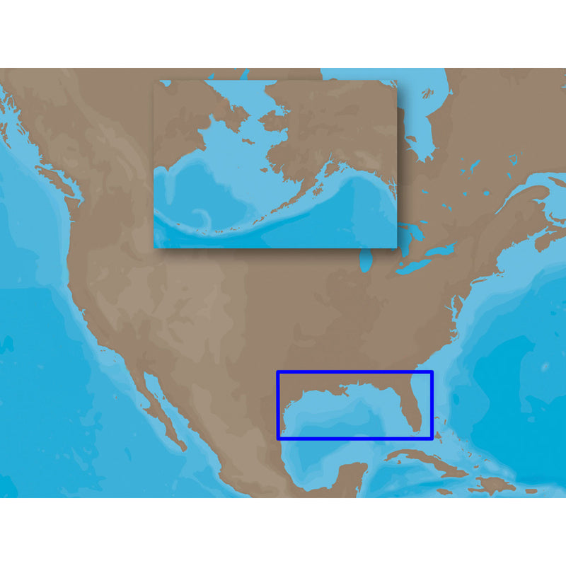 C-MAP MAX NA-M420 - Gulf of Mexico: Bathy - SD Card [NA-M420SDCARD] - Mealey Marine