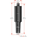 Lenco 101XD Extreme Duty Actuator - 12V - 2-1/4" Stroke - 5/16" Hardware [15055-001] - Mealey Marine