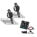 Lenco 12" x 9" Standard Performance Trim Tab Kit w/LED Indicator Switch Kit 12V [RT12X9I] - Mealey Marine