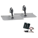 Lenco 12"x12" Standard Trim Tab Kit w/Standard Integrated Switch 12V [15105-102] - Mealey Marine