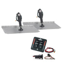 Lenco 12" x 18" Standard Trim Tab Kit w/LED Indicator Switch Kit 12V [TT12X18I] - Mealey Marine