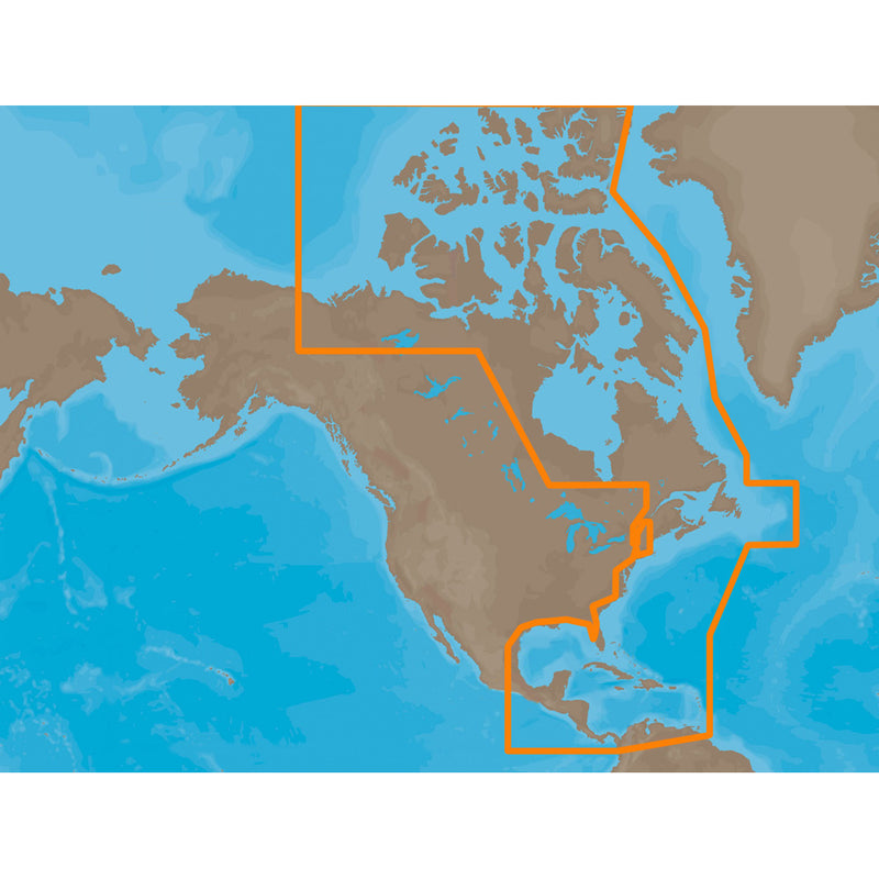 C-MAP MAX NA-M033 - ATL Coast Gulf & Caribbean - SD Card [NA-M033SDCARD] - Mealey Marine