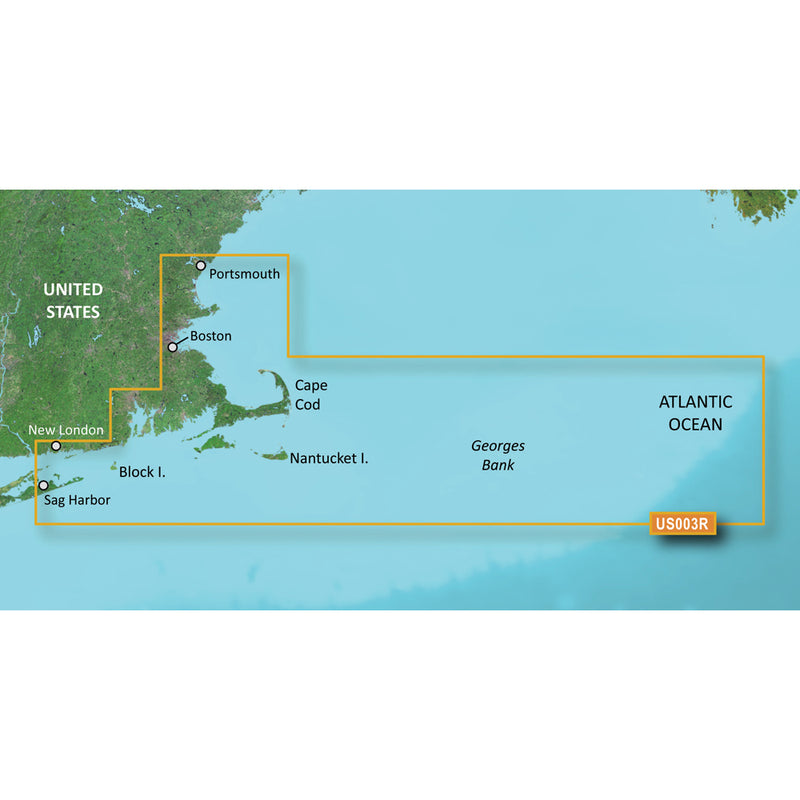 Garmin BlueChart g3 Vision HD - VUS003R - Cape Cod - microSD/SD [010-C0704-00] - Mealey Marine