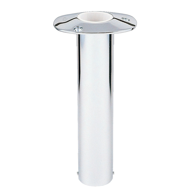 Lee's 0 Degree Stainless Steel Flush Mount Rod Holder - 2.25" O.D. [RH532VS] - Mealey Marine