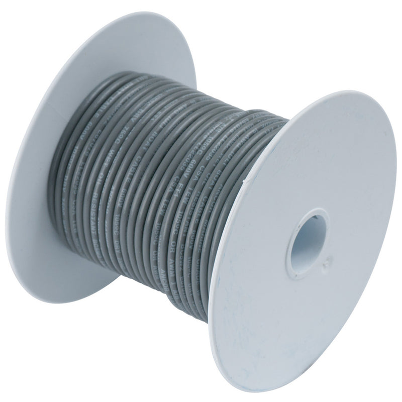 Ancor Grey 16 AWG Primary Wire - 100' [102410] - Mealey Marine