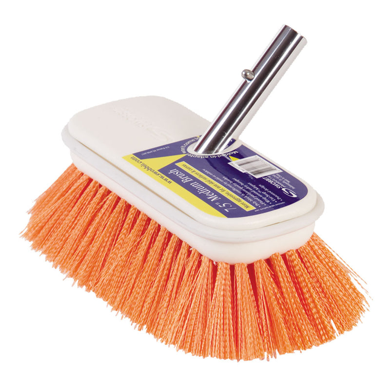 Swobbit 7.5" Medium Brush - Orange [SW77350] - Mealey Marine