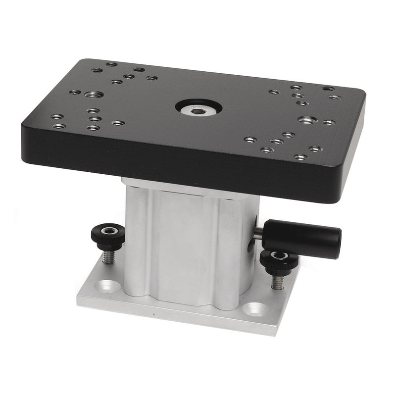 Cannon Aluminum Swivel Base Downrigger Pedestal - 4" [1904032] - Mealey Marine