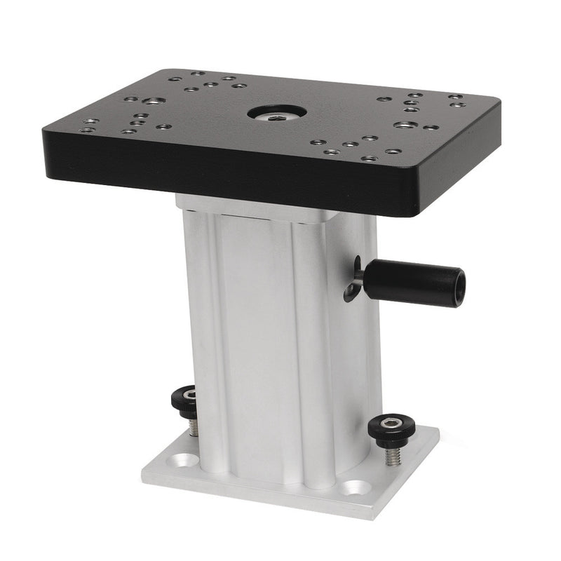 Cannon Aluminum Swivel Base Downrigger Pedestal - 6" [1904033] - Mealey Marine