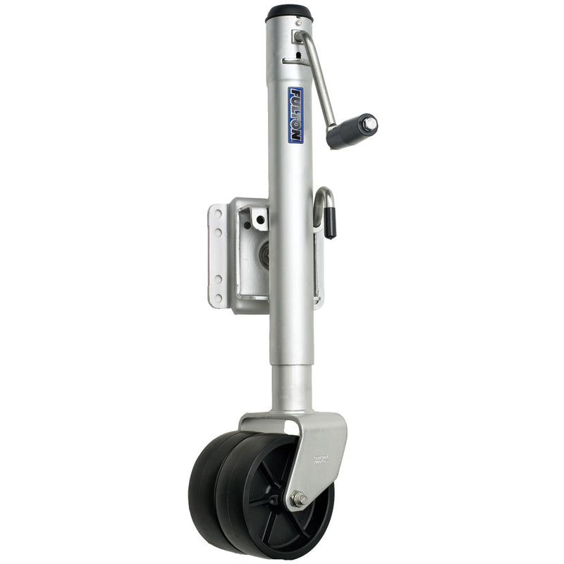 Fulton Dual Wheel 1,500 lbs. Bolt-Thru Swivel Jack [XPD15L0101] - Mealey Marine