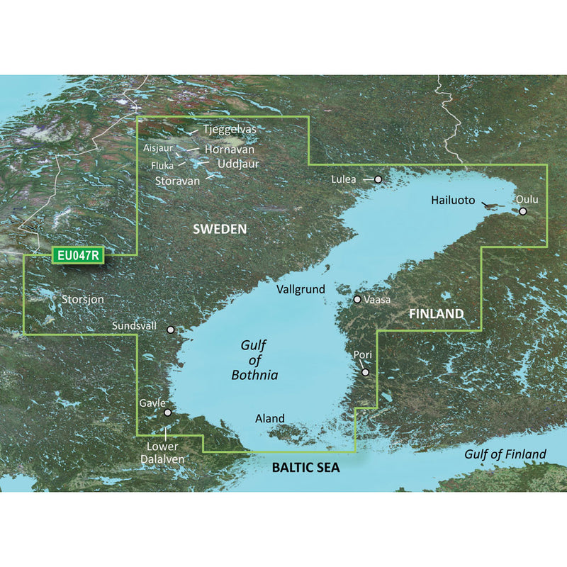 Garmin BlueChart g3 HD - HXEU047R - Gulf of Bothnia - Kalix to Grisslehamn - microSD/SD [010-C0783-20] - Mealey Marine