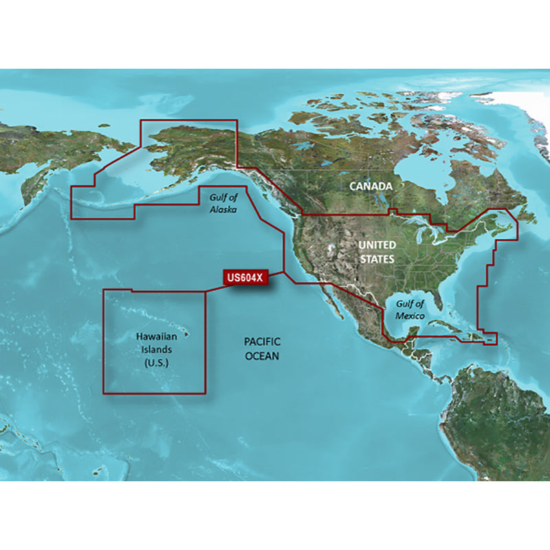 Garmin BlueChart g3 HD - HXUS604x - US All  Canadian West - microSD/SD [010-C1018-20] - Mealey Marine