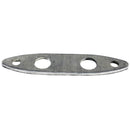 Whitecap Aluminum Backing Plate f/6809 Push Up Cleat [6809BP] - Mealey Marine