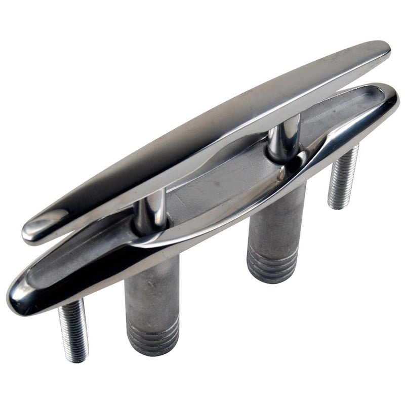 Whitecap Pull Up Stainless Steel Cleat - 6" [6709] - Mealey Marine