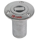 Whitecap Bluewater Push Up Deck Fill - 1-1/2" Hose - Gas [6993CBLUE] - Mealey Marine