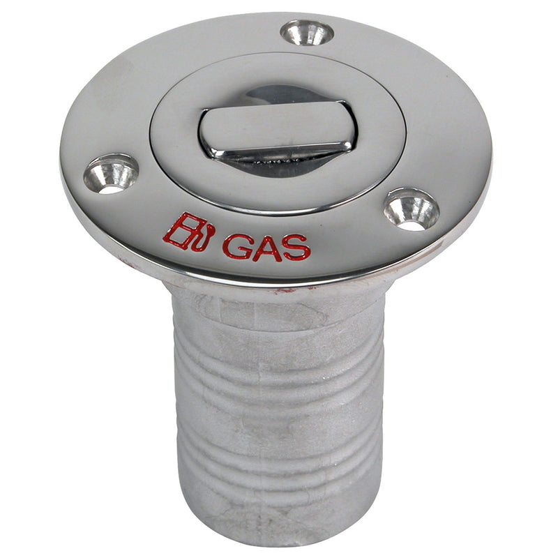 Whitecap Bluewater Push Up Deck Fill - 2" Hose - Gas [6894CBLUE] - Mealey Marine