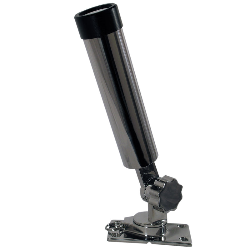 Whitecap Bluewater SS 360/180 Deg. Removable Rod Holder [S-7007CBLUE] - Mealey Marine