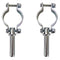 Whitecap Clamp-On Oarlocks - Zinc Plated [S-3541C] - Mealey Marine