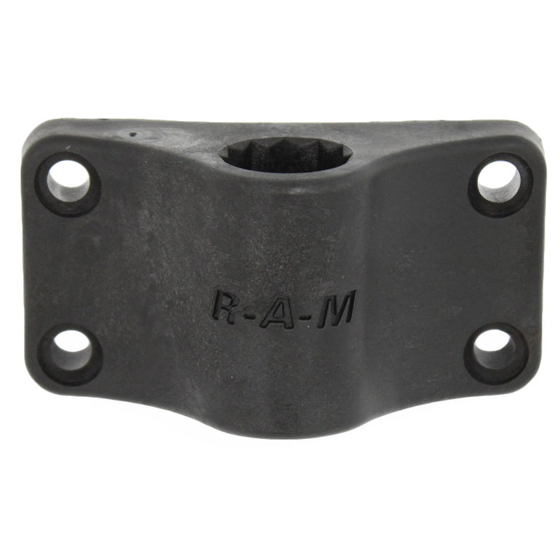 RAM Mount RAM Rod 2000 Bulkhead Mounting Base Only [RAM-114BMU] - Mealey Marine